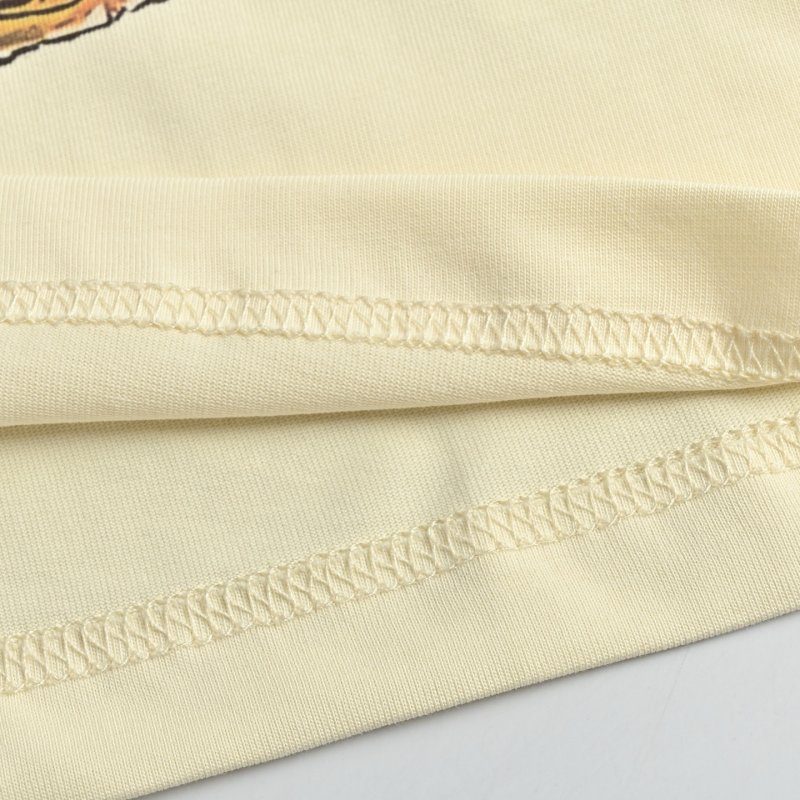 Gucci Cream Graphic Bear T-Shirt view