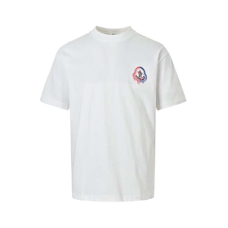 Moncler White Chest Logo T-Shirt view