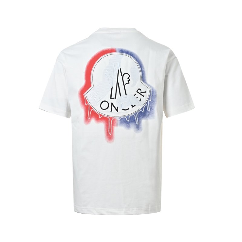 Moncler White Chest Logo T-Shirt view