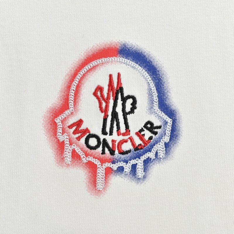 Moncler White Chest Logo T-Shirt view