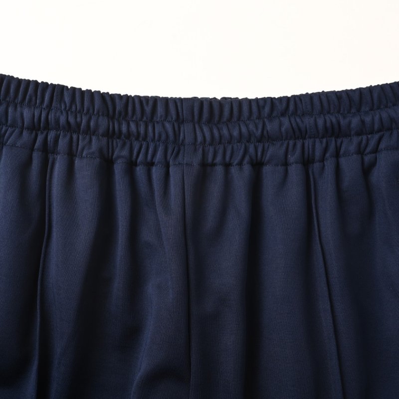 Navy Blue Zip-Up Tracksuit Set with Piping Detail view