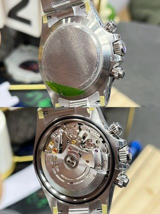 Rolex Daytona 40mm Panda Chronograph Steel Watch view 7
