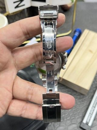 Rolex Daytona 40mm Panda Chronograph Steel Watch view 8