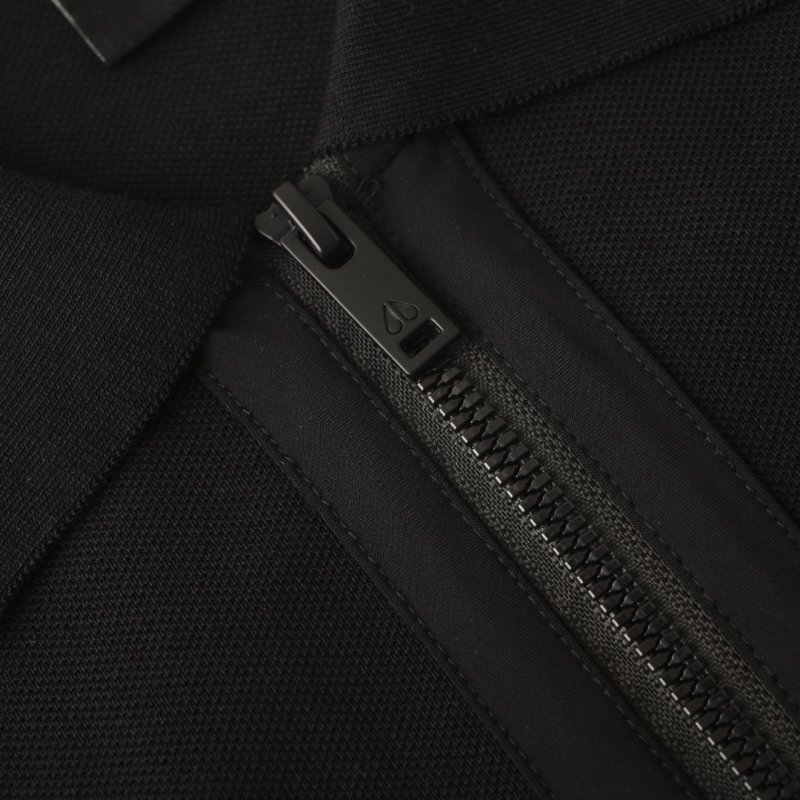 Stone Island Black Short Sleeve Polo Shirt view
