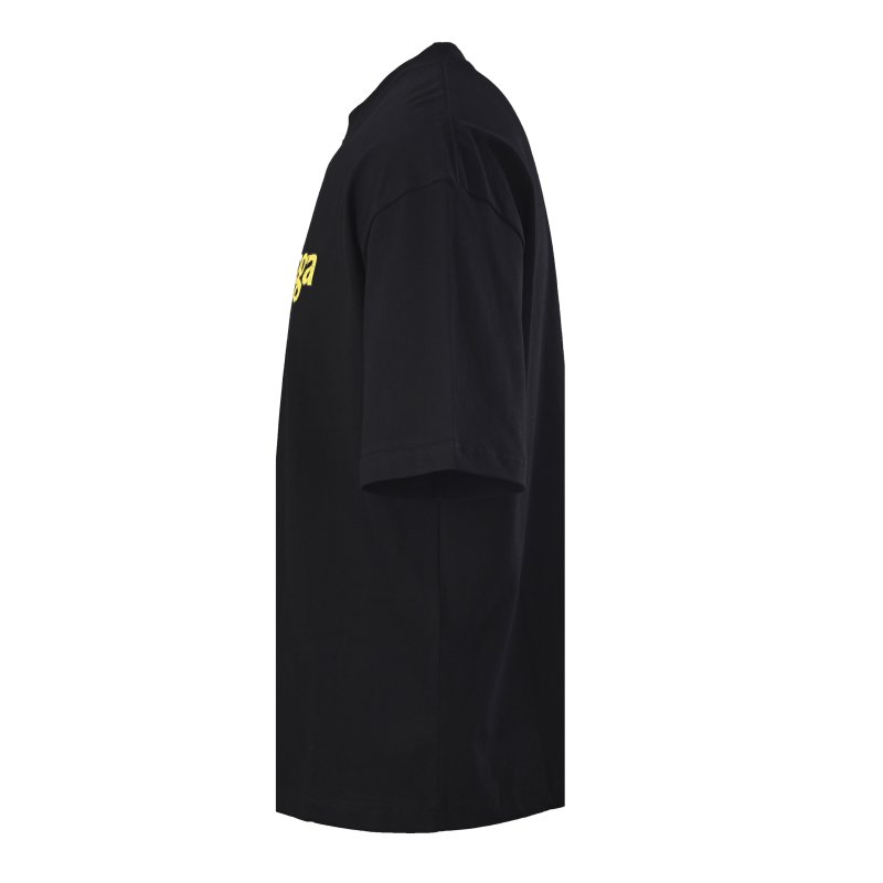 Balenciaga Black Gold Logo T-Shirt view