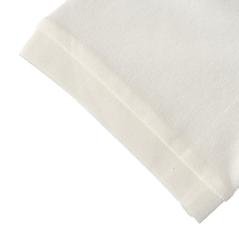 Prada Triangle Logo Polo Shirt - White view