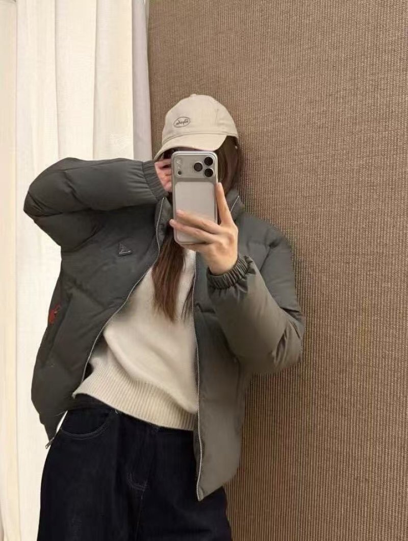 Stone Island Black Down Puffer Jacket
