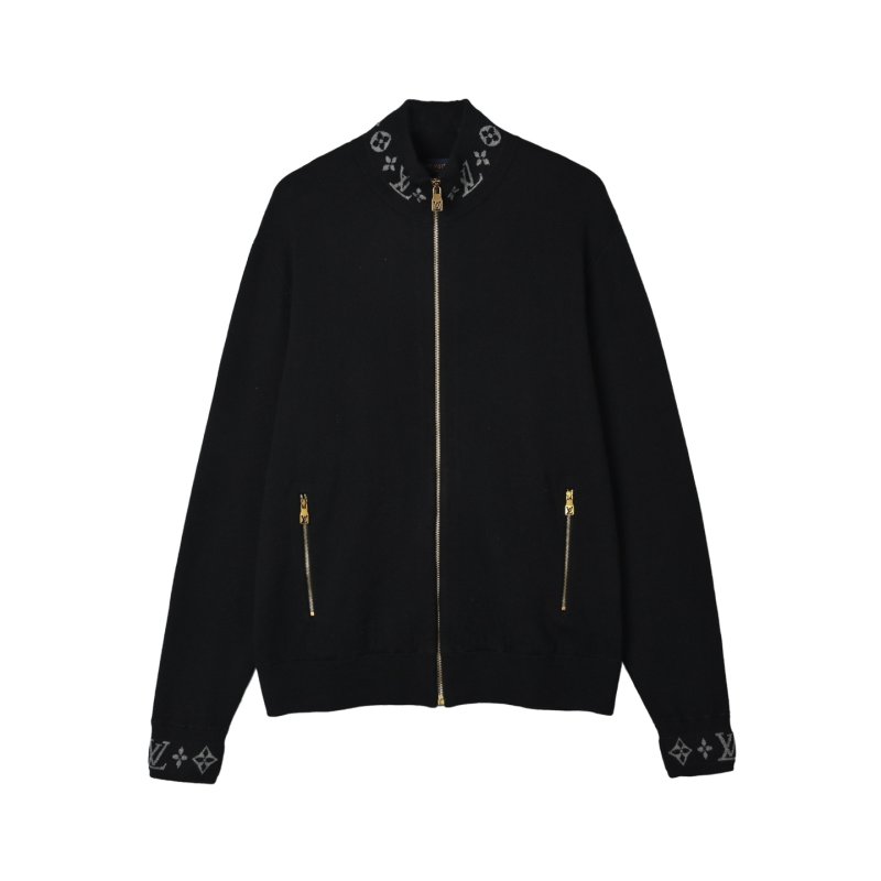 Louis Vuitton Black Monogram Zip Jacket view