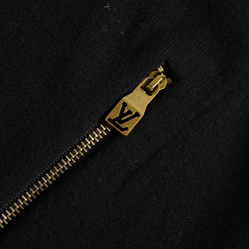 Louis Vuitton Black Monogram Zip Jacket view