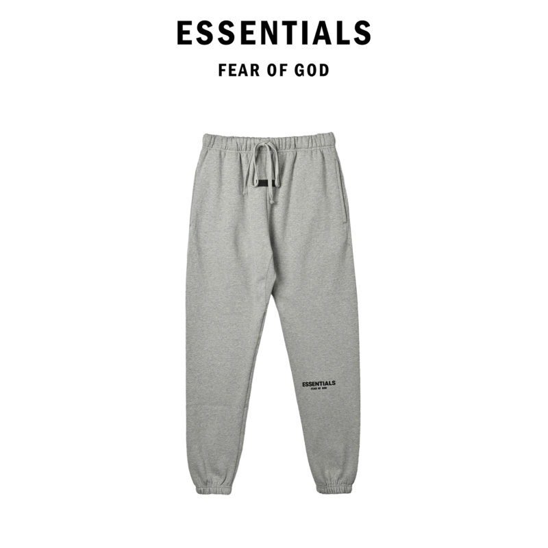 Essentials Fear of God Relaxed Fit Joggers Sage Grey view