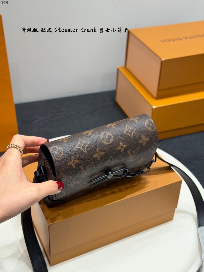 Louis Vuitton Monogram Steamer Trunk Camera Bag Brown view