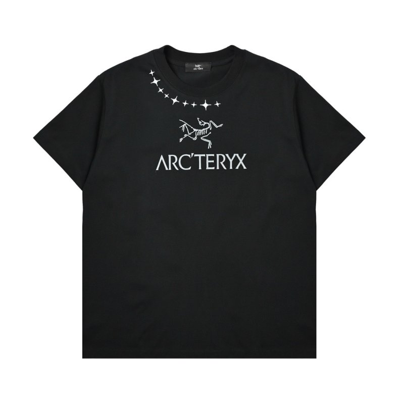 Arc'teryx Black Logo T-Shirt with Star Detail view