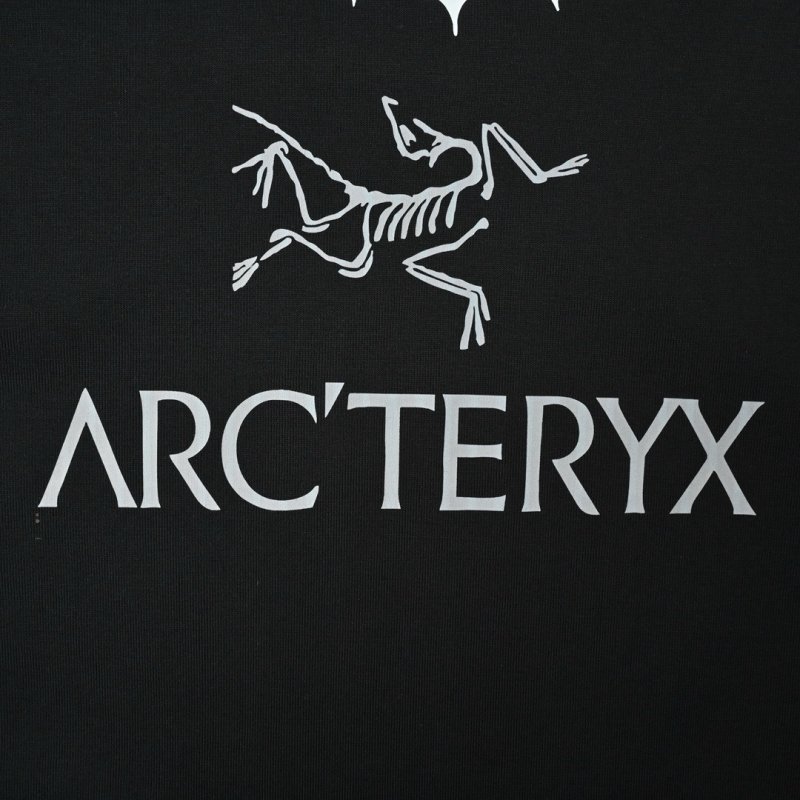 Arc'teryx Black Logo T-Shirt with Star Detail view