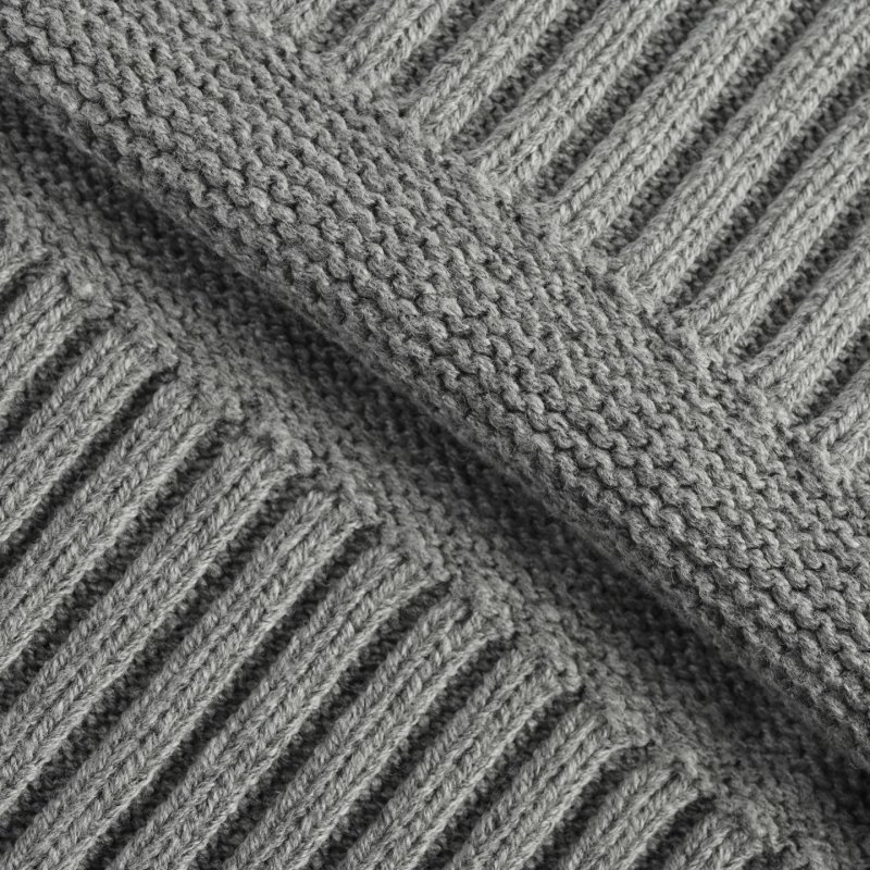 Prada Milano Logo Knit Sweater - Grey view
