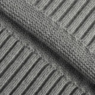 Prada Milano Logo Knit Sweater - Grey view 11