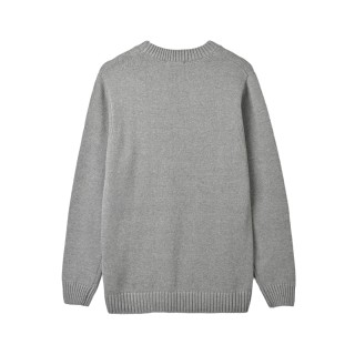 Prada Milano Logo Knit Sweater - Grey view 4