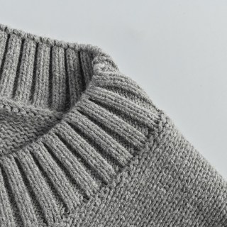Prada Milano Logo Knit Sweater - Grey view 6