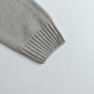 Prada Milano Logo Knit Sweater - Grey view 9