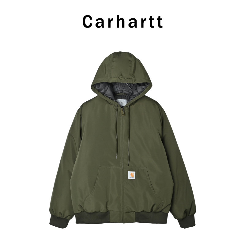 Olive Green Puffer Jacket - Winter Oversized Fit view