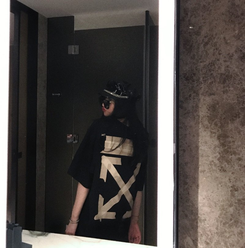 Black Minimalist Short Sleeve T-Shirt view