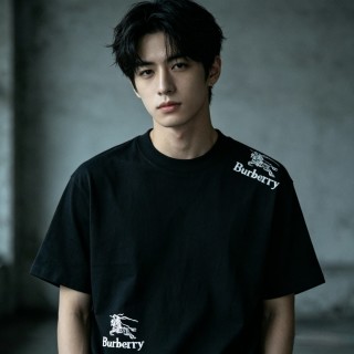 Burberry Black Logo T-Shirt