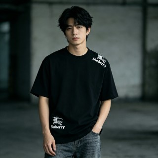 Burberry Black Logo T-Shirt view 3