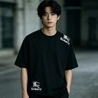 Burberry Black Logo T-Shirt view 4