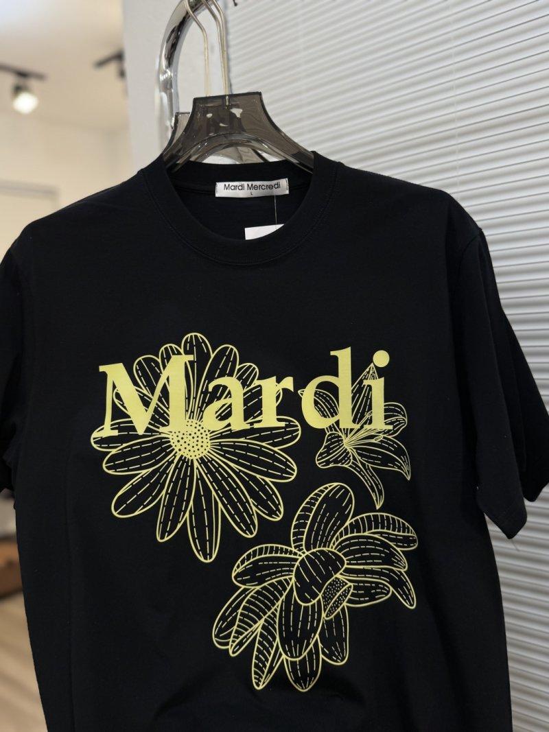 Mardi Mercredi Floral Print White T-Shirt view
