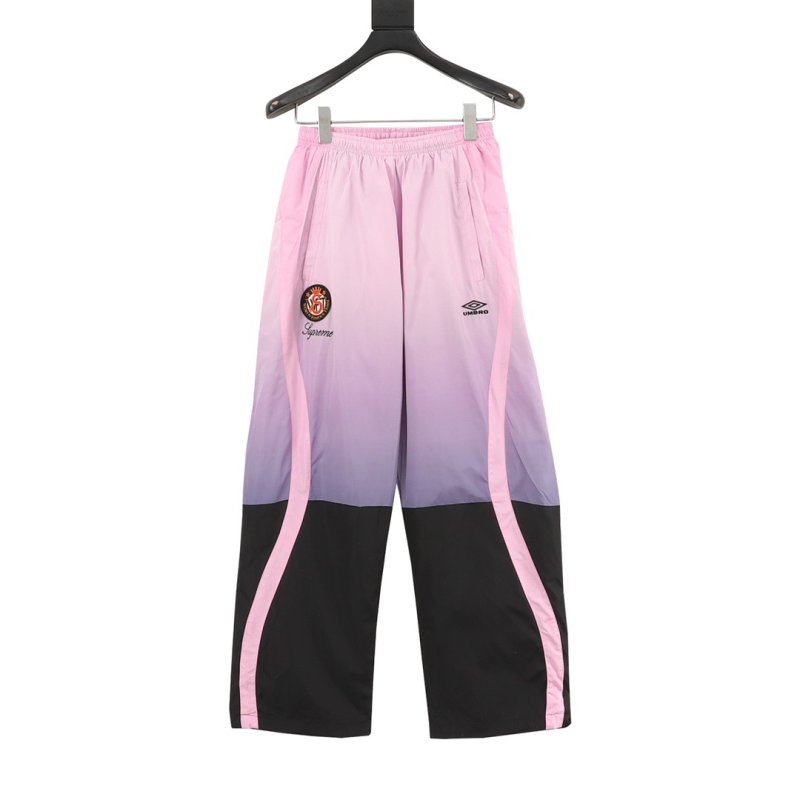 Essentials Fear of God Purple Black Gradient Track Pants view