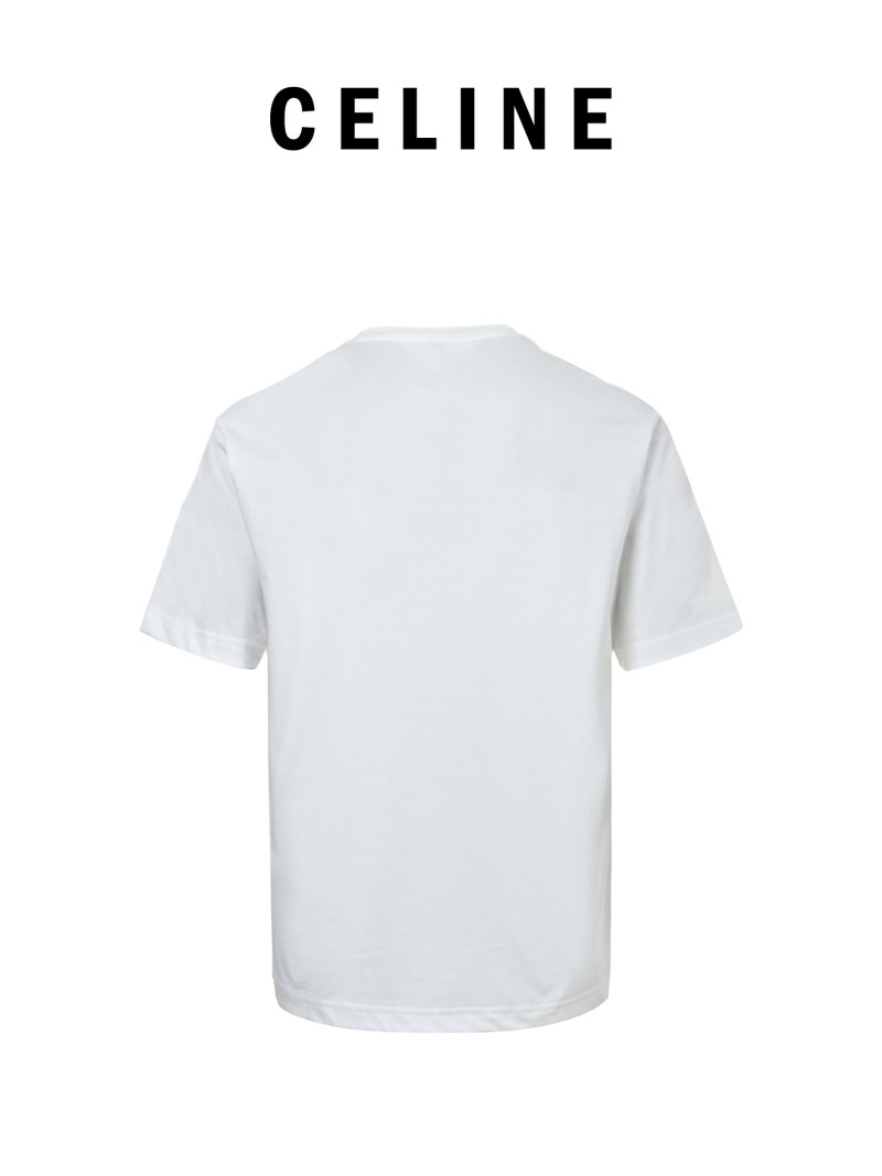 Celine Westie Dog Graphic White T-Shirt view