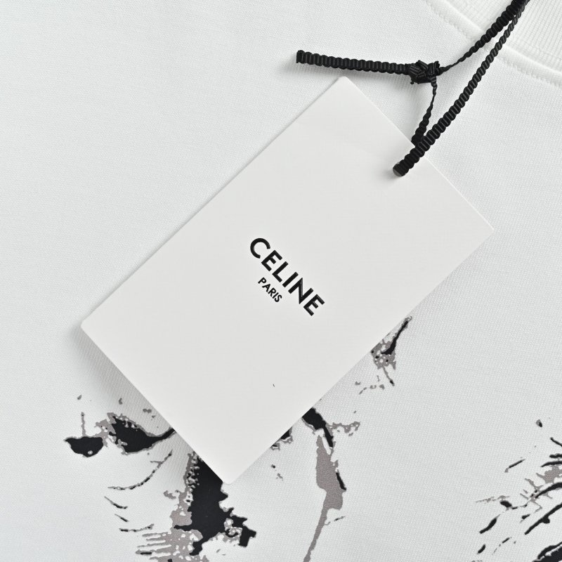 Celine Westie Dog Graphic White T-Shirt view