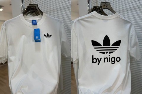 Adidas Trefoil Bear Print White T-Shirt view 5