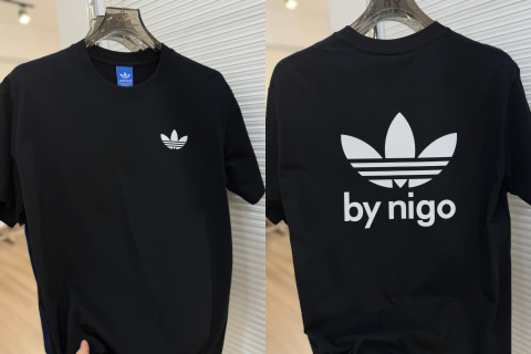 Adidas Trefoil Bear Print White T-Shirt view 6