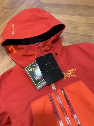 Arc'teryx Beta Shell Jacket Red Orange view 2