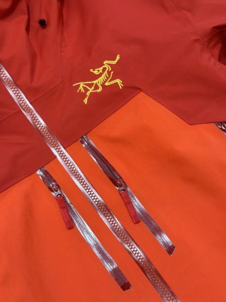 Arc'teryx Beta Shell Jacket Red Orange view 3
