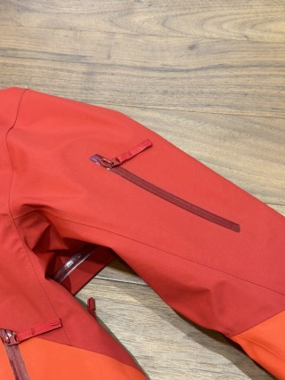Arc'teryx Beta Shell Jacket Red Orange view 5