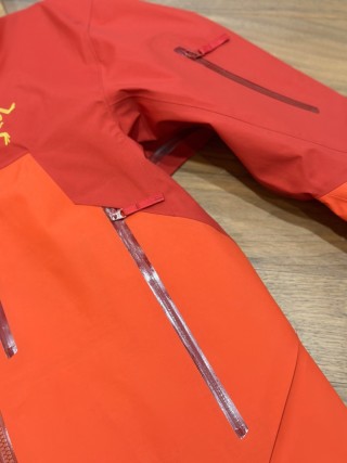 Arc'teryx Beta Shell Jacket Red Orange view 9