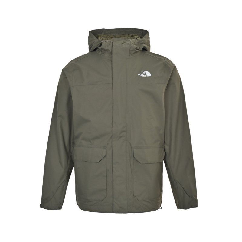 The North Face Olive Windbreaker Jacket view
