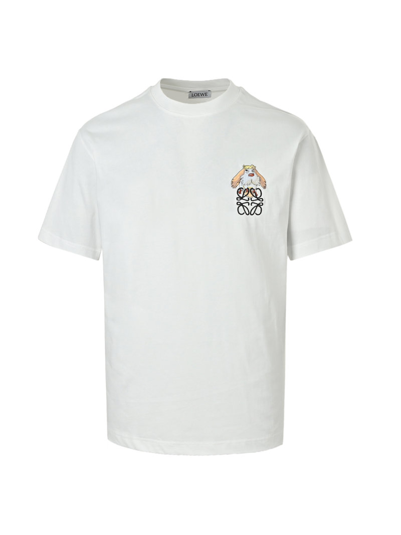 White Graphic Print Short Sleeve T-Shirt view