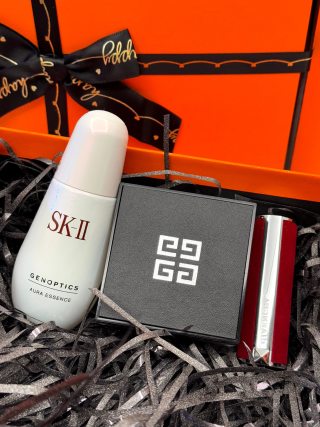 SK-II Skincare & Beauty Gift Set with Serum, Powder & Lipstick view 8