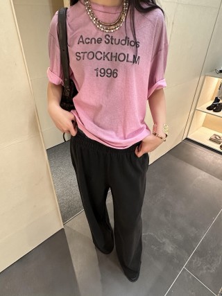 Acne Studios Stockholm 1996 Pink T-Shirt