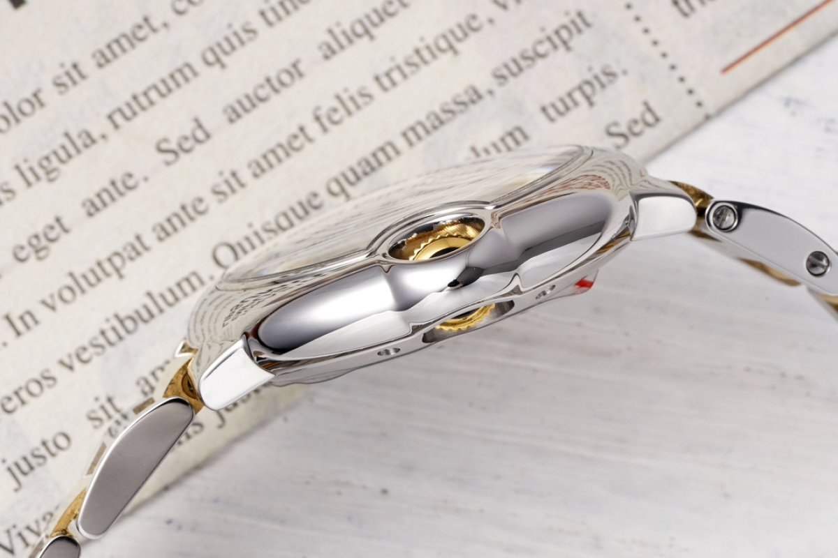 Cartier Ballon Bleu 33mm Two-Tone Watch view