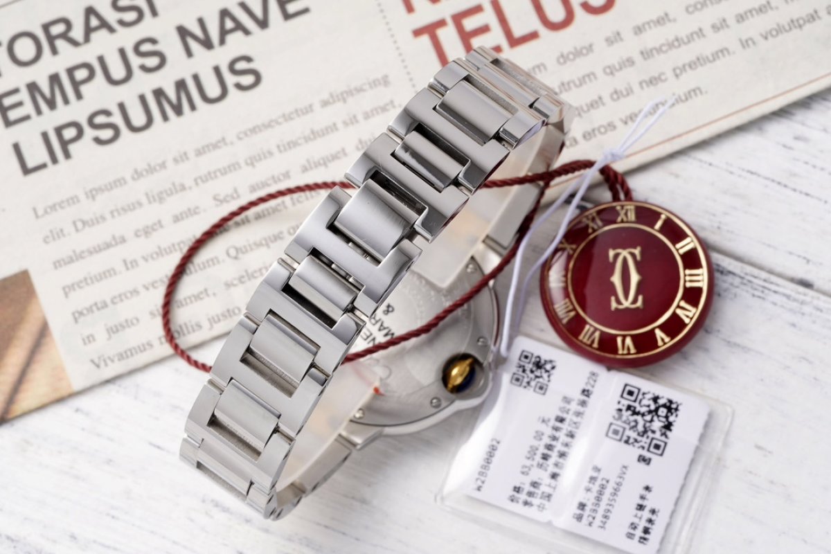Cartier Ballon Bleu 33mm Two-Tone Watch view