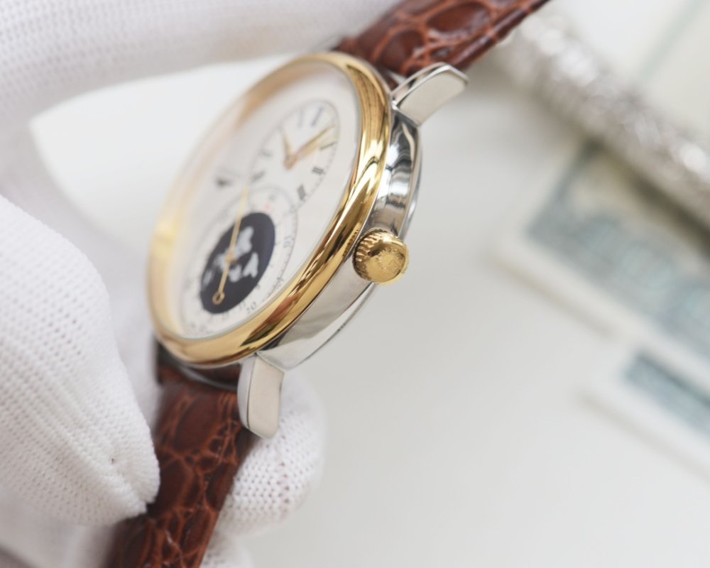 Longines Master Collection Moonphase Steel Watch 40mm view