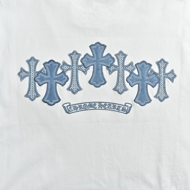 Chanel White Logo Short Sleeve T-Shirt view