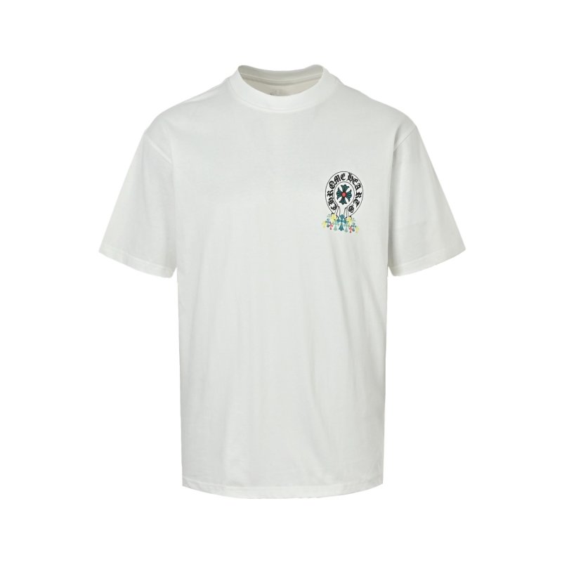 White Graphic Logo Short Sleeve T-Shirt view