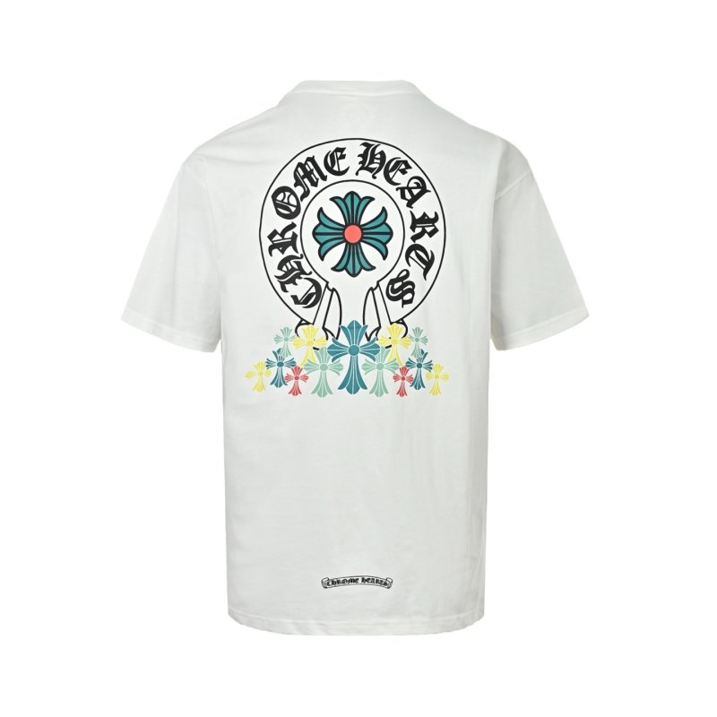 White Graphic Logo Short Sleeve T-Shirt view