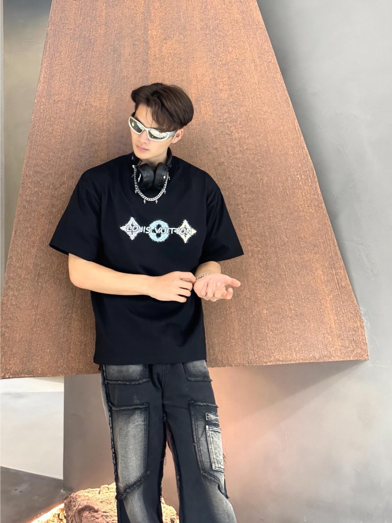 Louis Vuitton Monogram Diamond Black T-Shirt