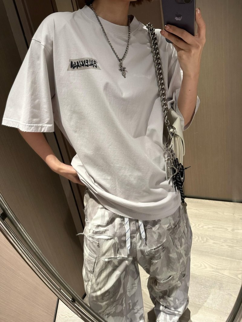 White Graphic Logo Short Sleeve T-Shirt