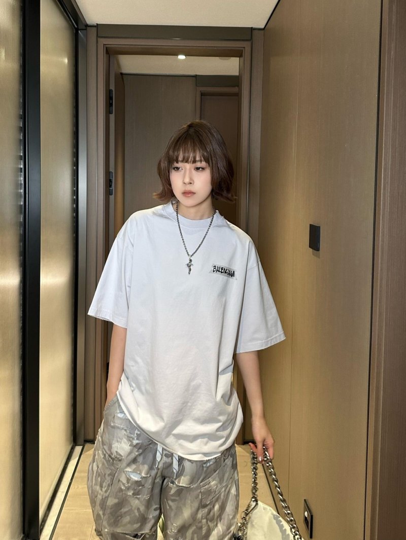 White Graphic Logo Short Sleeve T-Shirt view